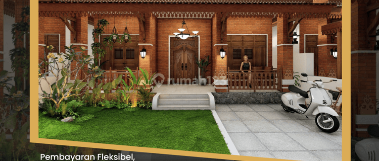 Rumah Joglo Ethnic Jawa SHM Dekat Candi Prambanan 1