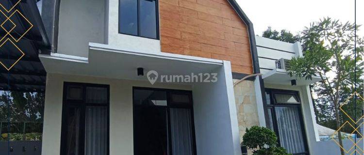 Rumah siap huni free Mezzanine 2 Lantai SHM DP ringan  1