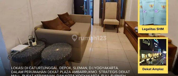 Rumah dekat Plaza Ambarrukmo. Dalam Perumahan bisa dicicil 1