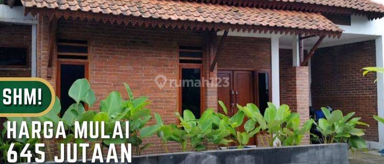 Rumah Baru Etnik Jawa SHM di Godean Sleman, Bisa Dp 0  1