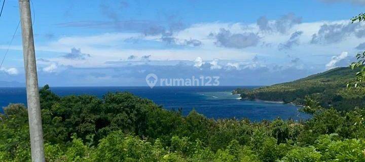 Ocean View land for rent in Nusa Penida 1