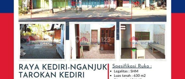 Ruko dibelakang ada rumah sangat luas diarea bandara dhoho Kediri jl propinsi 1