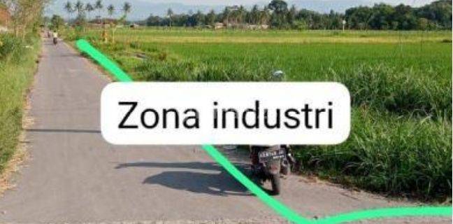 Lahan Luas Strategis Zona Industri Klaten 1