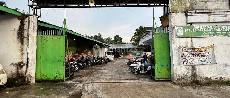 Disewakan dan Dijual Gudang 2800m2 lebar muka 30m Rangkasbitung 1