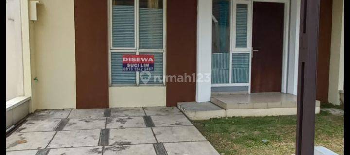 Rumah 1 lantai di Suvarna Bayu. Sudah ada kanopi depan 1