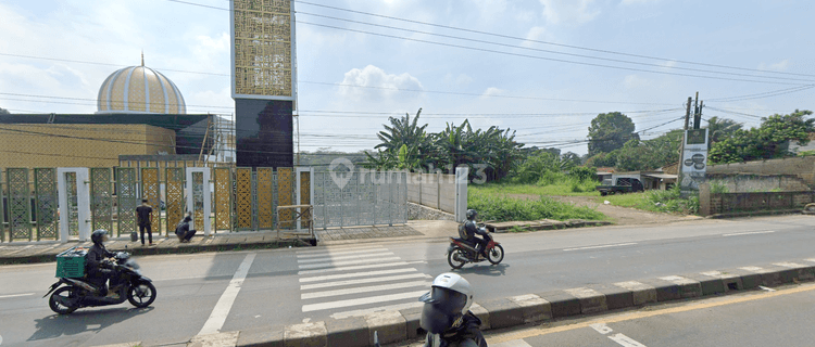 Tanah di jual di Jl. Raya Parung 1