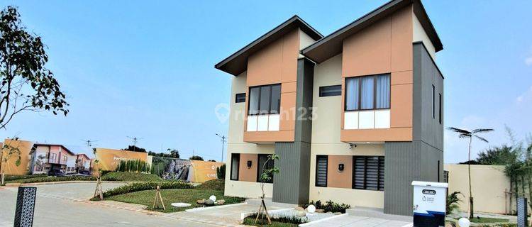 Rumah modern tiga kamar dekat stasiun KRL Lemah Abang Cikarang 1