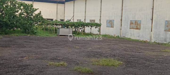 Dijual tanah ada 4 gudang di dalamnya di cikande arah tgr 1
