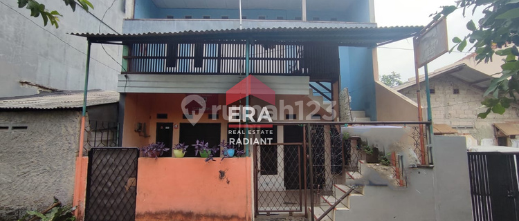 Kontrakan 2 Lantai, Lokasi Strategis Dekat Stasiun Jurangmangu 1