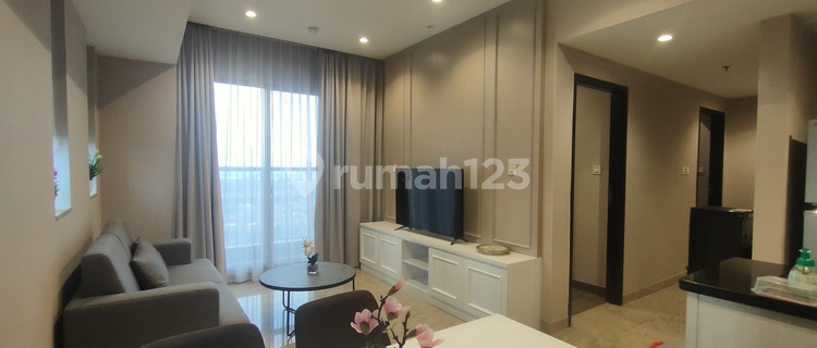 Branz Bsd Apartment 2Br Furnished, Spacious 1