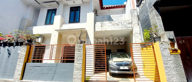 Rumah Jalan Tukad Barito Timur Renon Bangunan Lantai 2 Lingkungan Tenang One Gate Sistem 1