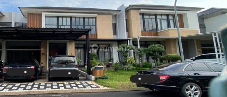 Rumah Mewah 2 Lantai Full Furnish Siap Huni Dalam Cluster Di Kota Wisata  1