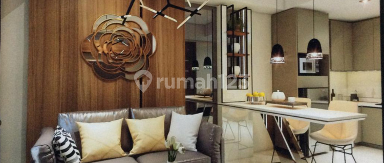 Apartemen Gold Coast Pik 51M² 1Br Full Furnished Best View Sudah AJB 1