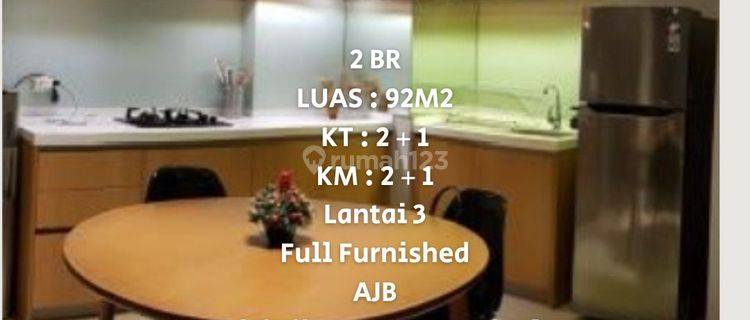 Dijual Apartemen Satu8 Residence 2 BR Full Furnished, Kedoya.Jakarta barat 1