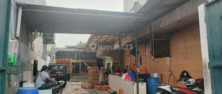 Jual Gudang di Jalan Pangkalan Asem Raya Senen Pinggir Jalan Raya 1