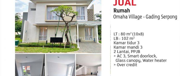 Jual Rumah Omaha Village Gading Serpong 1