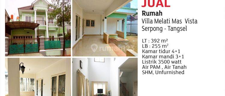 Rumah Dijual Villa Melati Mas Vista 1