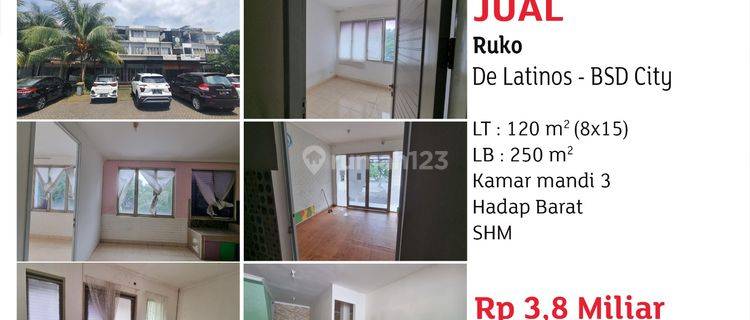 Jual Ruko De Latinos Bsd City 1