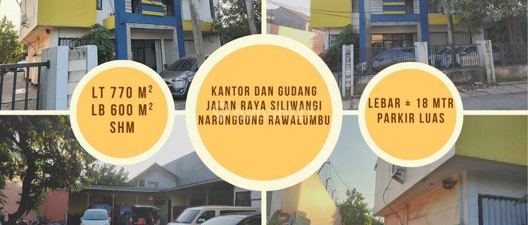 Kantor Dan Gudang 2 Lantai Siliwangi Narogong Rawalumbu 1