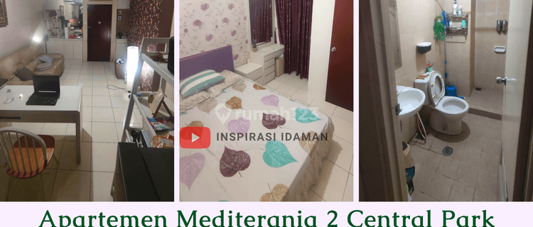 Apartemen Mediterania 2 Central Park 2BR Lb 42 Full Furnished 1