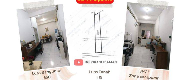 Dijual Ruko Cipinang Pulo Gadung 4 Lantai Zona Campuran 1