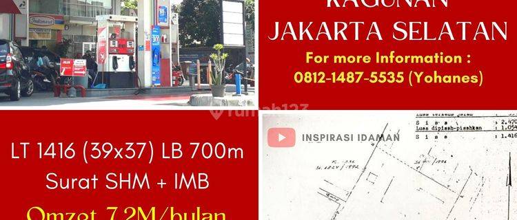 Pom Bensin Ragunan Jakarta Selatan Omzet Miliaran Per Bulan 1