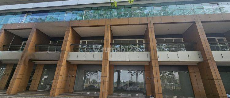 FOR RENT, DISEWAKAN RUKO GANDENG 3 LANTAI HADAP JALAN BOULEVARD RAPI BERSIH DI ICON BUSINESS PARK BSD 1