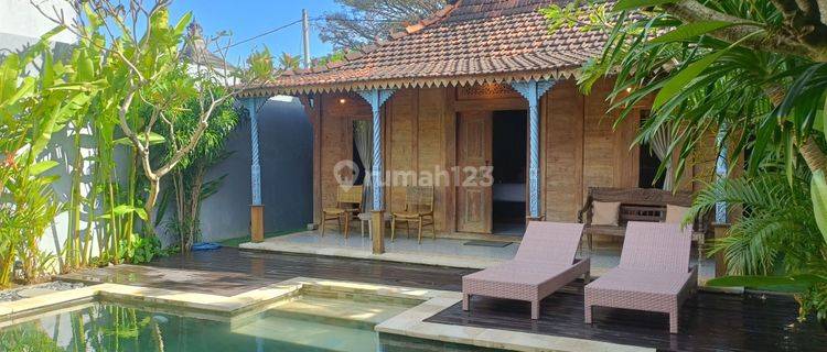 For rent: Authentic Joglo-style Villa in South Denpasar, just 10 minutes from Kuta. 1