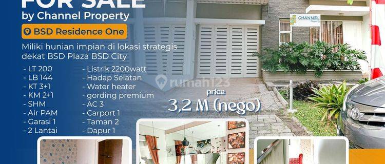 Rumah Siap Huni Residence One Bsd City, In yn ln 1