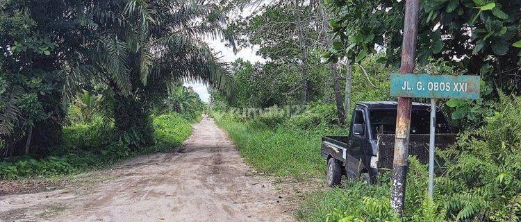 Tanah Dijual di Jalan G. Obos 21 Palangka Raya 1