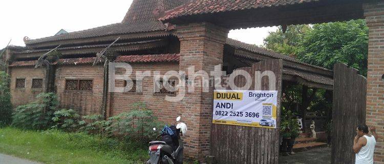 RUMAH MAKAN MODEL JOGLO DI DENANYAR JOMBANG 1