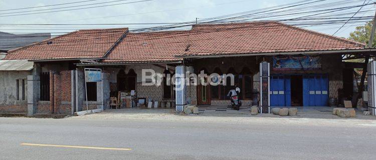 RUKO LEBAR PINGGIR JALAN RAYA PROVINSI 1