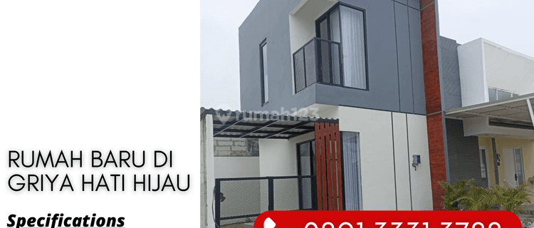 Dijual Rumah Baru 2 Lantai Cicilan Rp 0 di Candi Sidoarjo 1