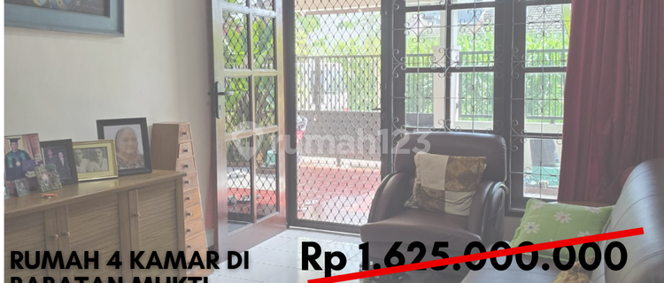 For Sale 4-Bedroom House Ready to Occupy 1 Billion in Wiyung Surabaya Near PTC 1