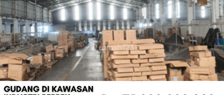 Gudang 9000m2 Dijual di Kawasan Industri Berbek Waru Sidoarjo 1