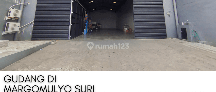 Dijual Gudang 456m2 di Suri Mulia 11km Ke Pelabuhan Surabaya 1