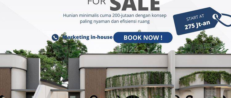 Jual Rumah Minimalis Tropis Cuma 275 Juta di Jogonalan Klaten Siap Kpr 1