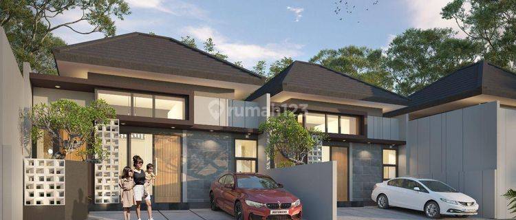 Jual Rumah Mewah Elegan Atap Limasan di Berbah Sleman Cuma 535 Juta Siap Kpr 1