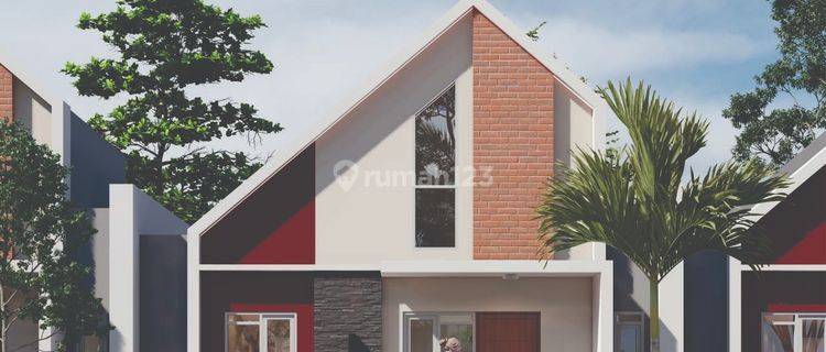 Jual Rumah Scandinavian Modern Cuma 200 Jutaan di Klaten Utara Siap Kpr  1