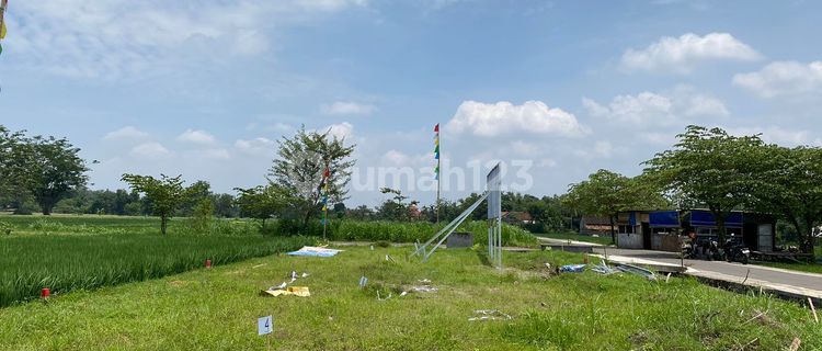 Jual Tanah Kavling Siap Bangun 1 menit ke Exit Tol Prambanan Luas 85m2 Cuma 1,6m2 1
