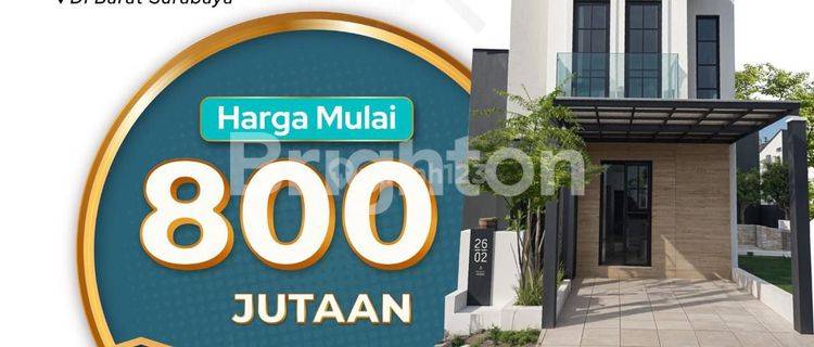 RUMAH 2 LANTAI START 800JT-AN SAJA LOKASI STRATEGIS 1