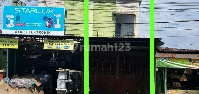Ready-to-Use Shop House, Strategic Location by the Road in Perdamaian 1