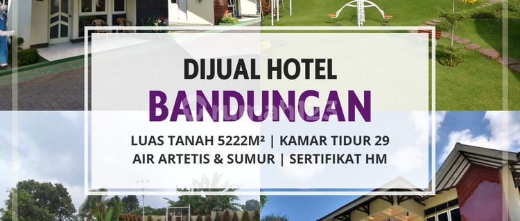 Dijual Hotel Villa di Bandungan Semarang, dekat 1