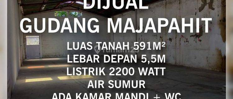 Dijual Gudang di jalan raya Majapahit, Semarang
 1