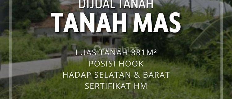 Dijual Tanah Hook
Lokasi sangat Strategis
di Tanah Mas Semarang 1