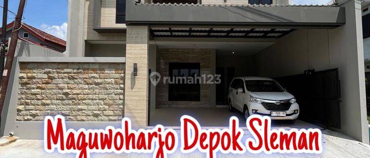 Rumag Hook 2 Lantai Dekat Jalan Raya Di Maguwoharjo Depok Sleman Dekat Kampus Unriyo Rumah Baru SHM - Sertifikat Hak Milik di Depok 1