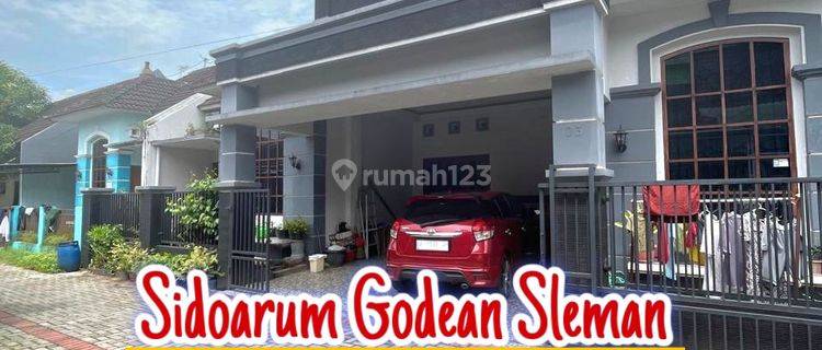 Rumah Dengan Luasan Tanah Besar Dalam Perum Sidoarum Bantulan Godean Rumah Bagus SHM - Sertifikat Hak Milik di Sidoarum 1