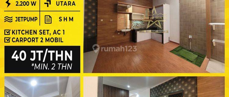 disewakan rumah minimalis di tki 1