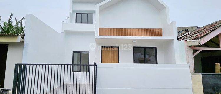 Dijual Rumah Modern Minimalis 2 Lantai di Pondok Ungu Permai Bekasi 1