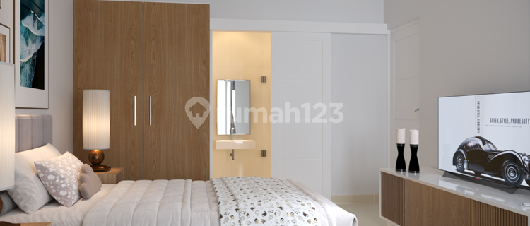 Rumah Indent Modern 3 Kamar Tidur Cluster One Gate Sistem di Mumbul Badung 1